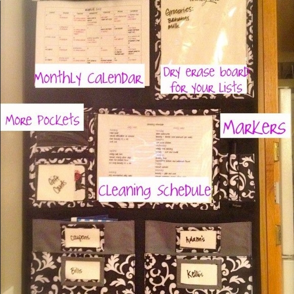 Thirty one wall organizer top